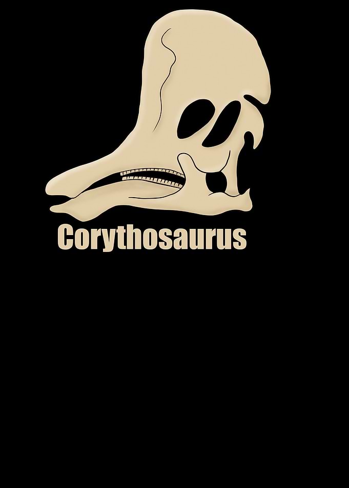 Dinosaurier Corythosaurus
