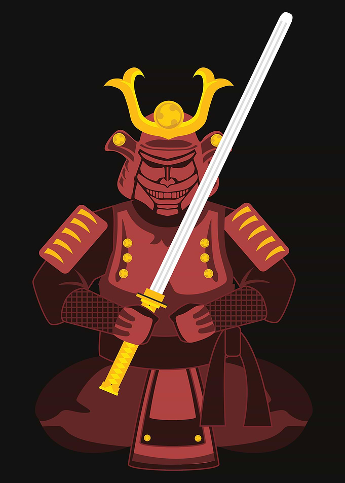 Japan Samurai Ornaments