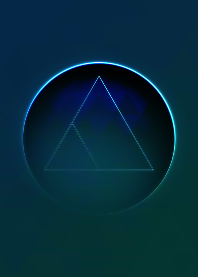 Glowing Glyph Seal Circle