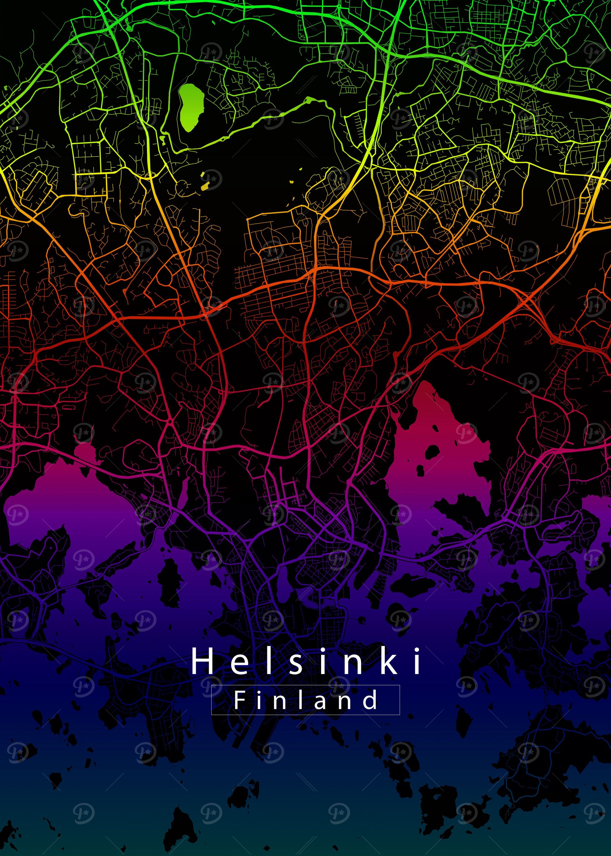 Helsinki City Map