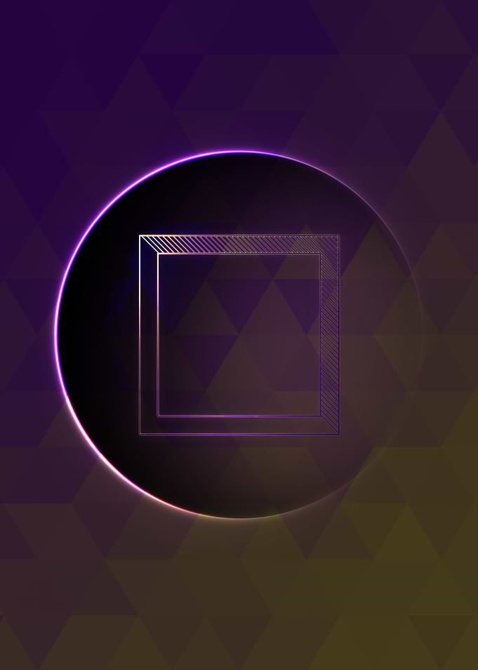 Glowing Glyph Seal Circle