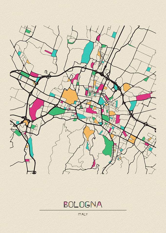Bologna Map