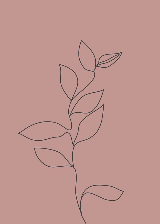 Tropical leaf plant