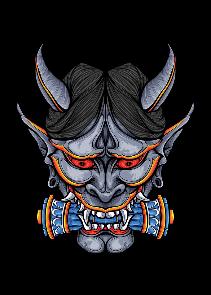 Japan Oni Mask