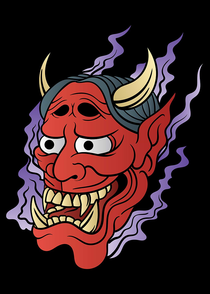 Japan Oni Mask