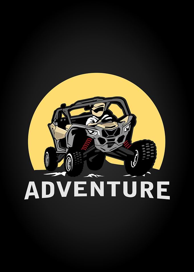 utv design icon vector