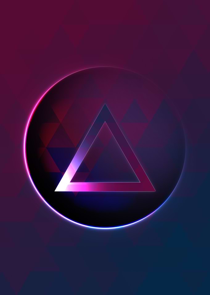 Glowing Glyph Seal Circle