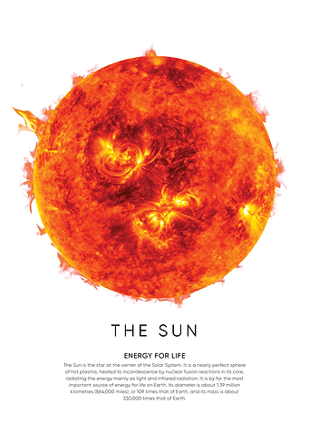 The sun