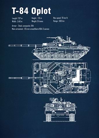 T 84 oplot tank