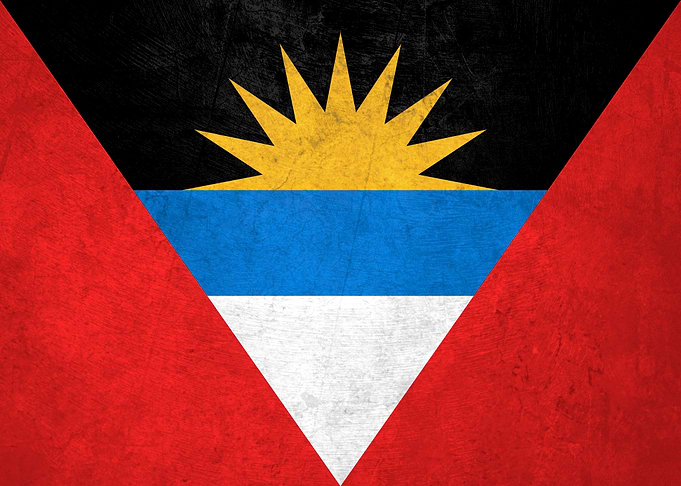 Flag of Antigua + Barbuda