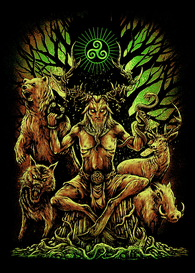 Cernunnos Celtic Pagan God