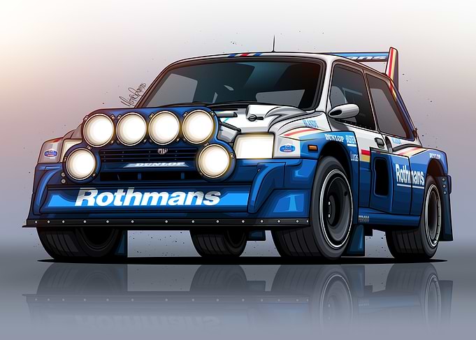 MG Metro Group B Artwork