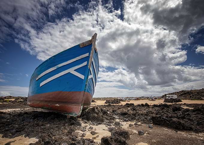 Spain landscape, Lanzarote