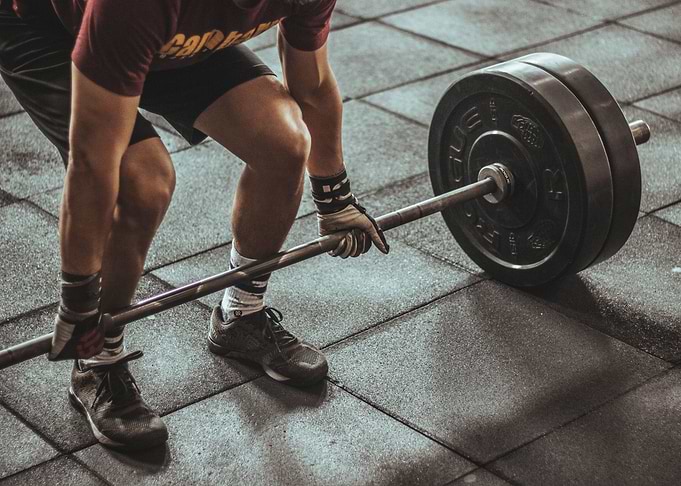 Lifting weights