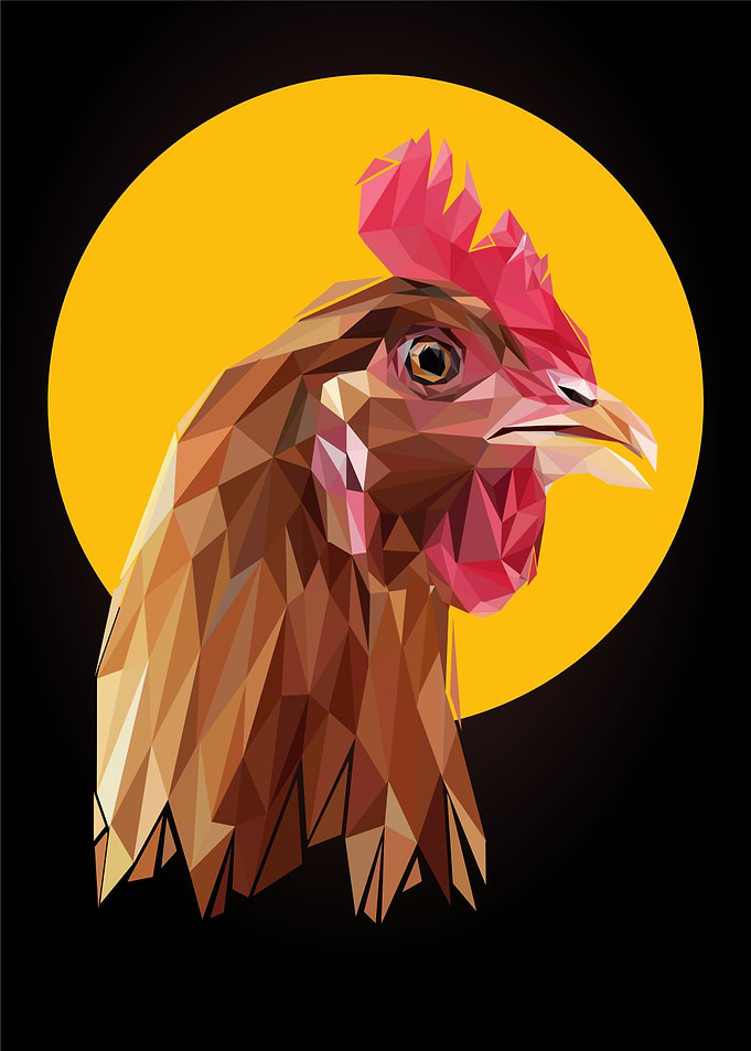 nursery animal rooster
