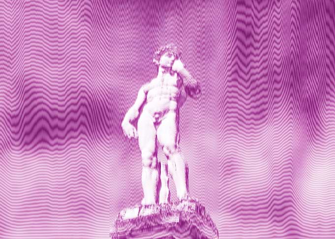 Modul statue greek athlete