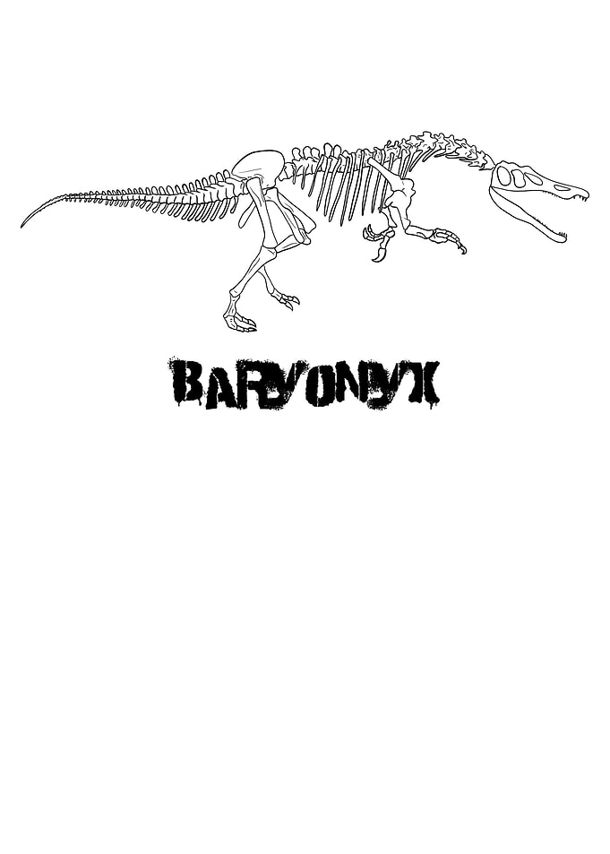 Dinosaurier Baryonyx