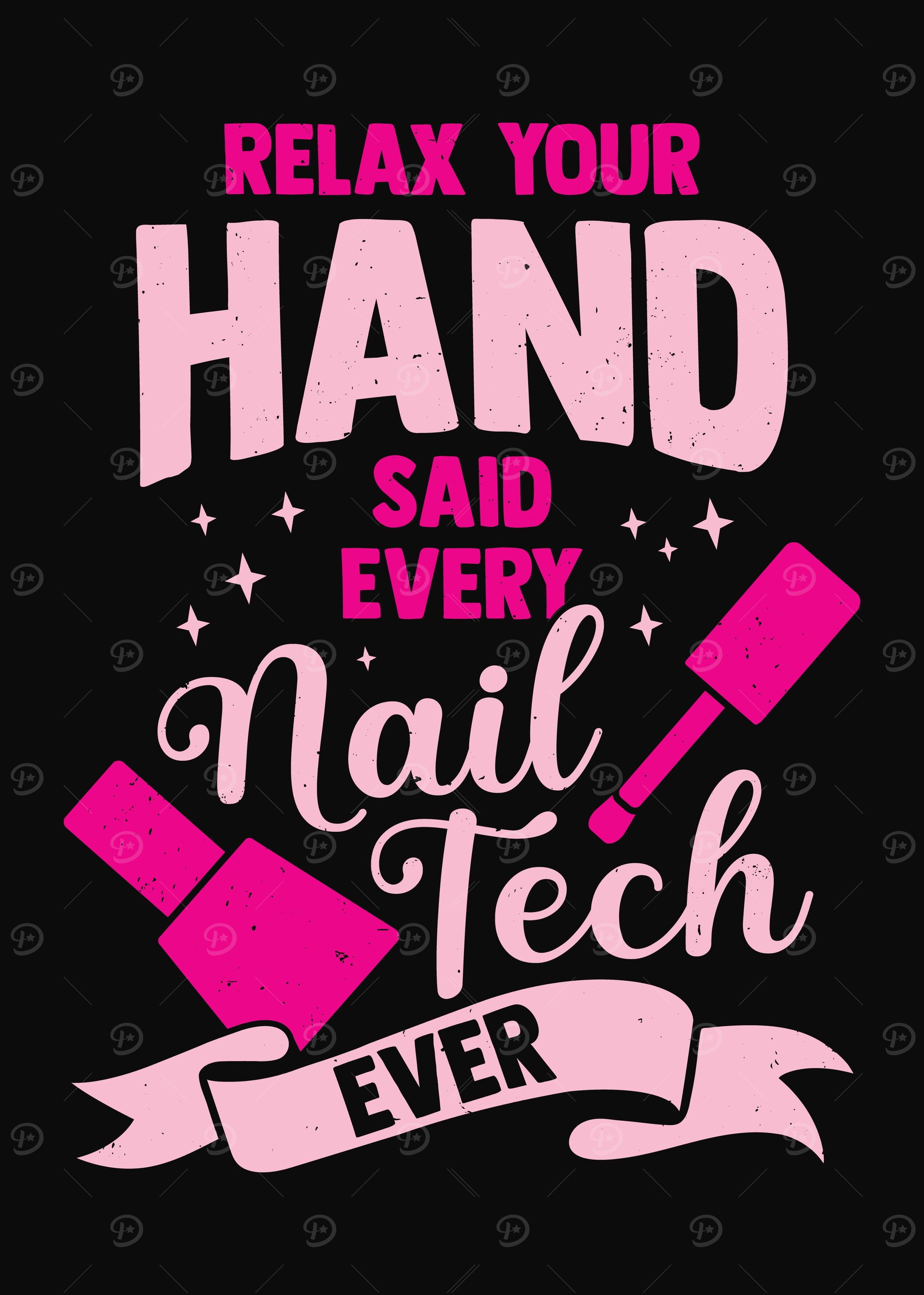 Relax Your Hand Nail Tech