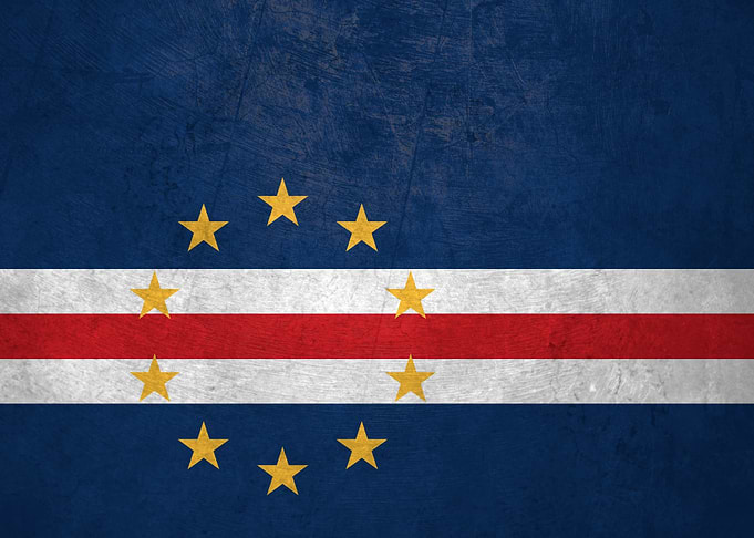 Flag of Cape Verde on Wall