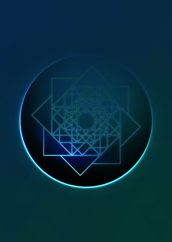 Glowing Glyph Seal Circle