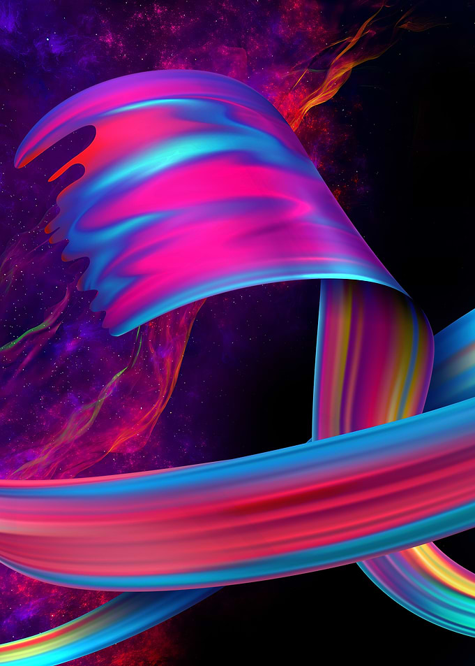 Neon twisted space