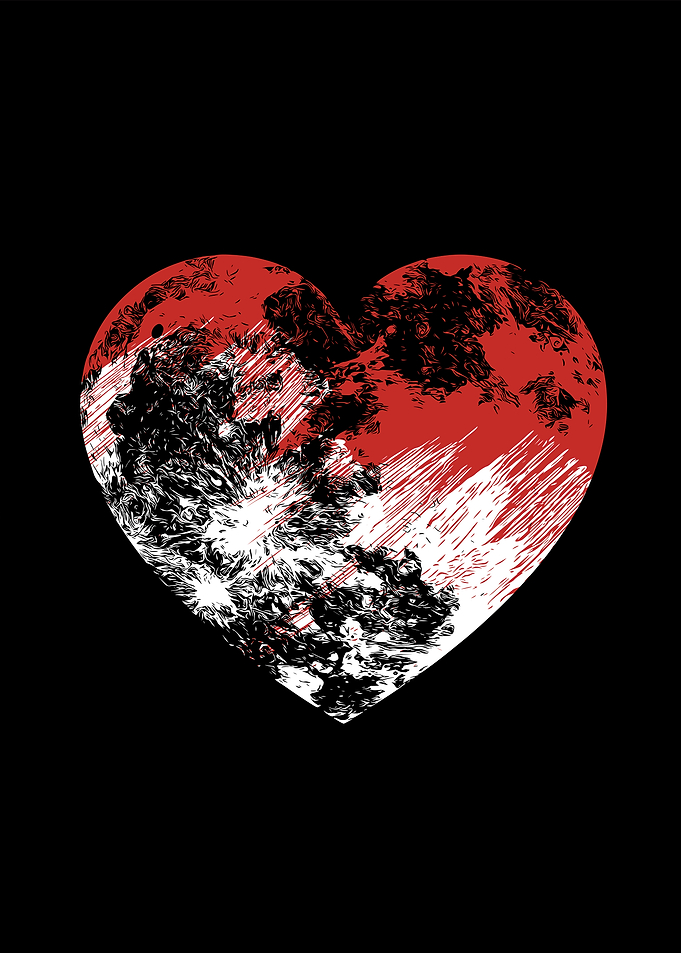 Moon heart