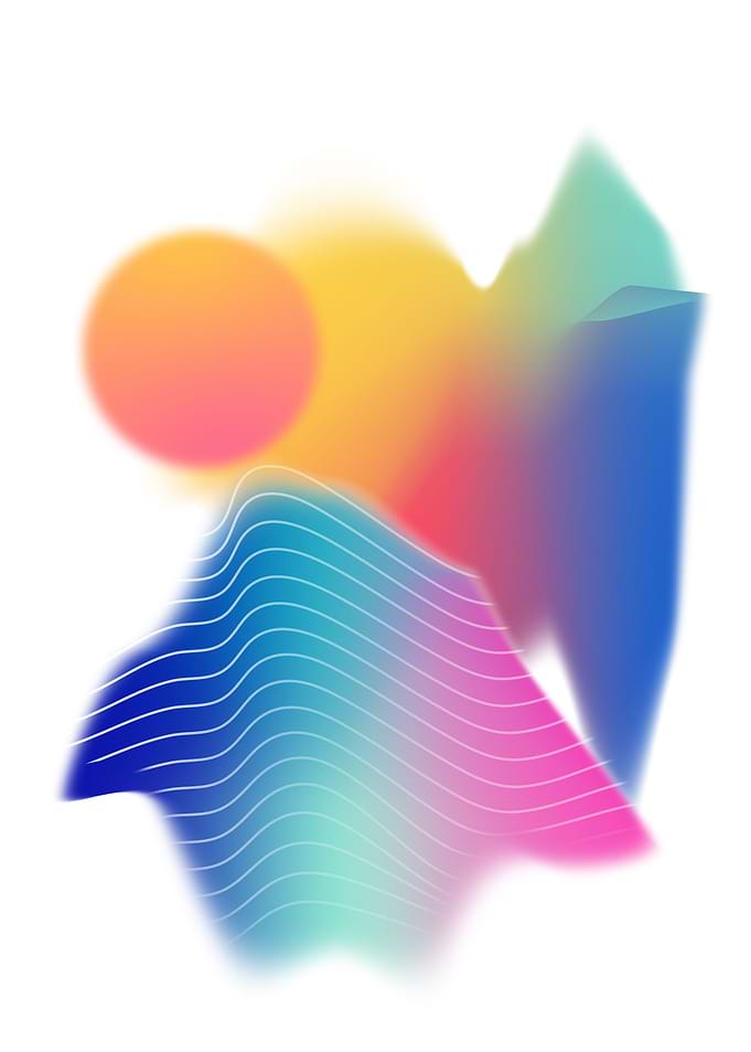 Mesh gradient warm