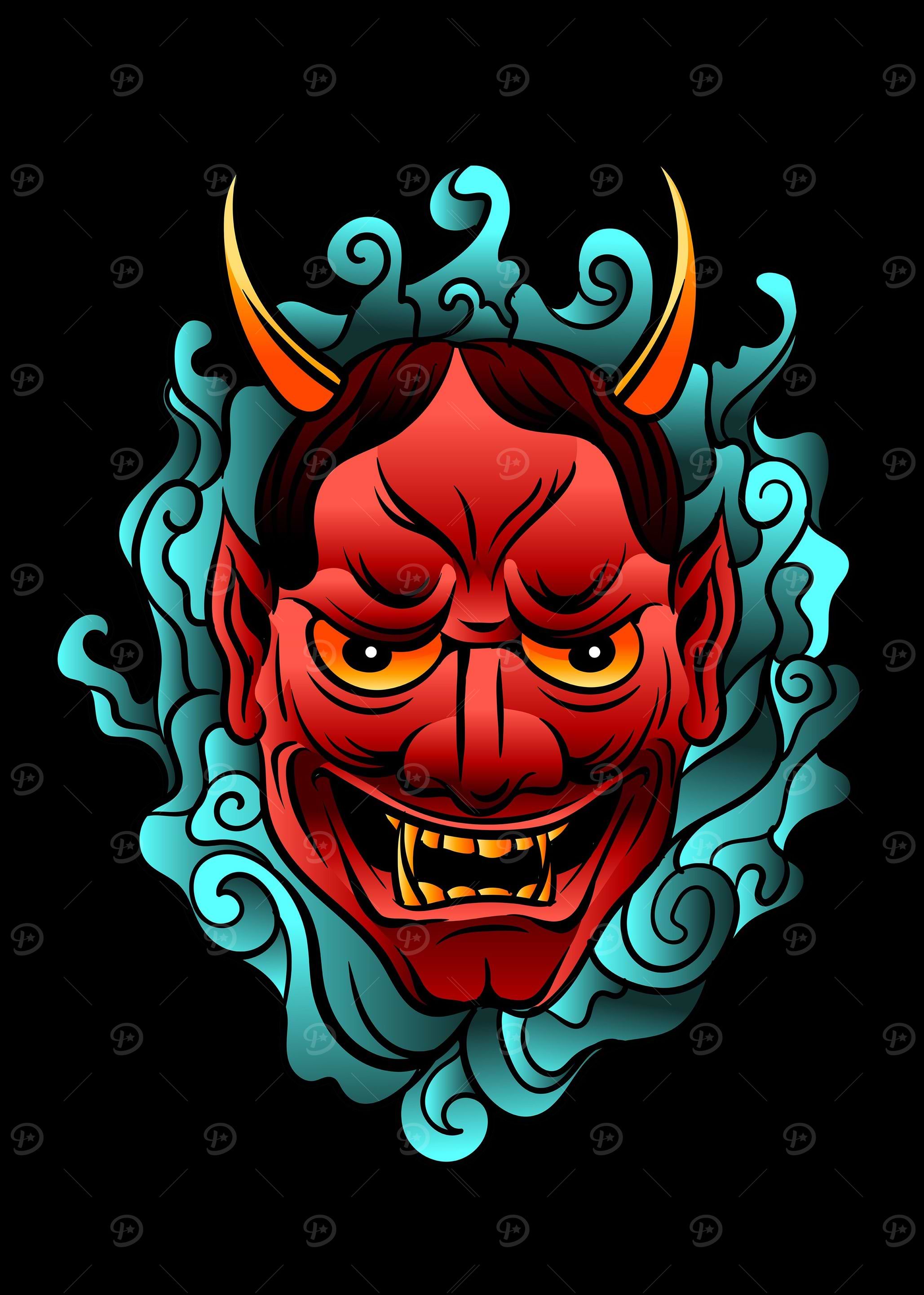 Japan Oni Mask