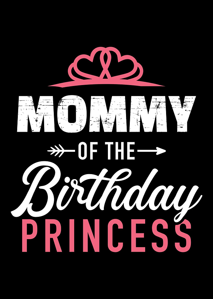 Mommy of the birthday prin