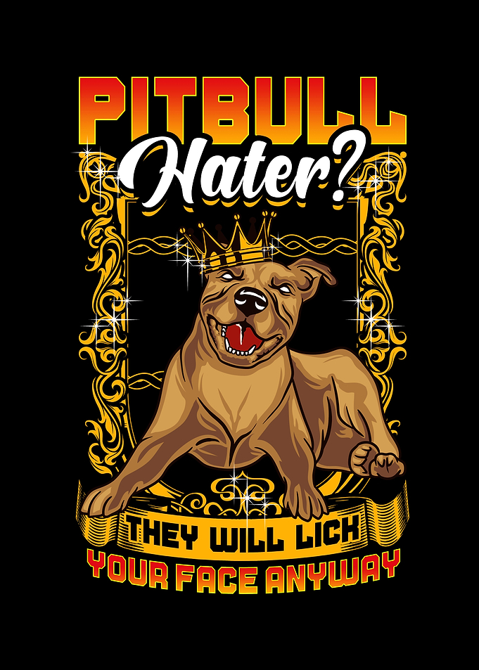 Pitbull King Funny