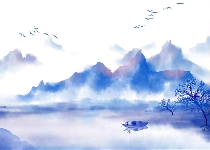 Chinese Landscape ink