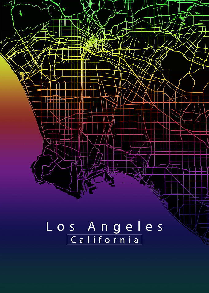 Los Angeles City Map