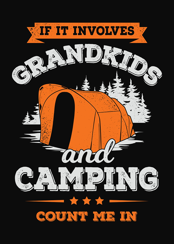 Grandkids And Camping