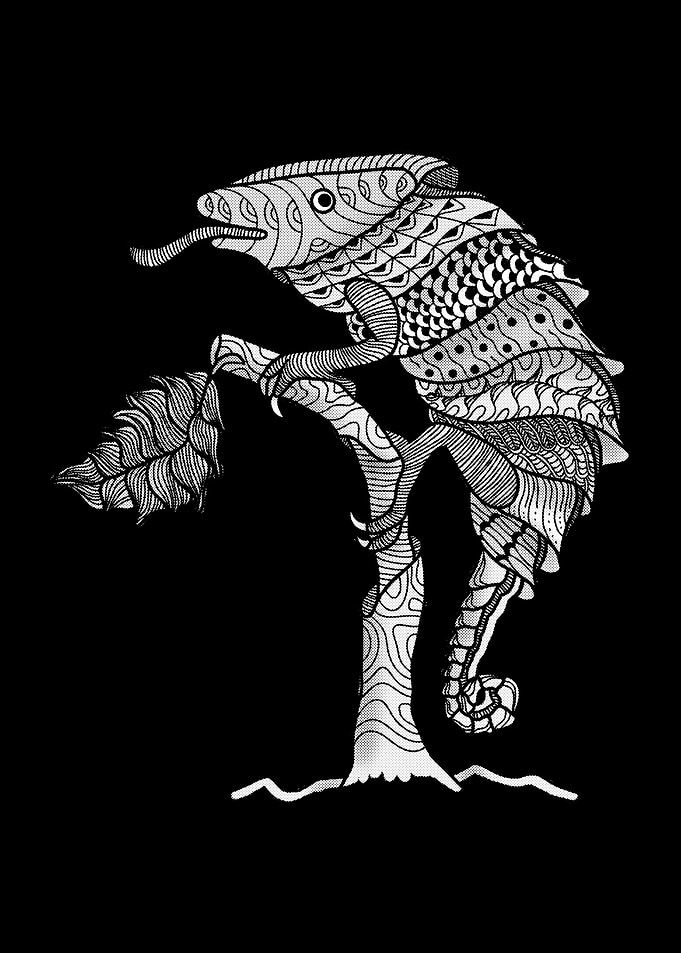 vacillate doodle art