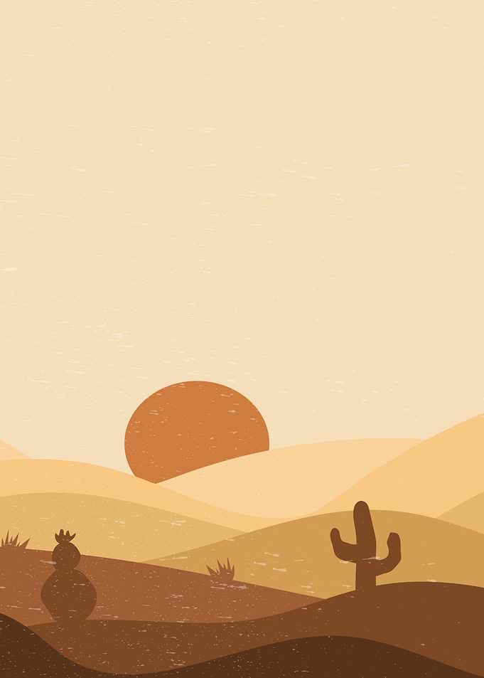 Nature scenery with Cactus