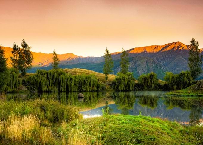 Mountains at Lake Forest
