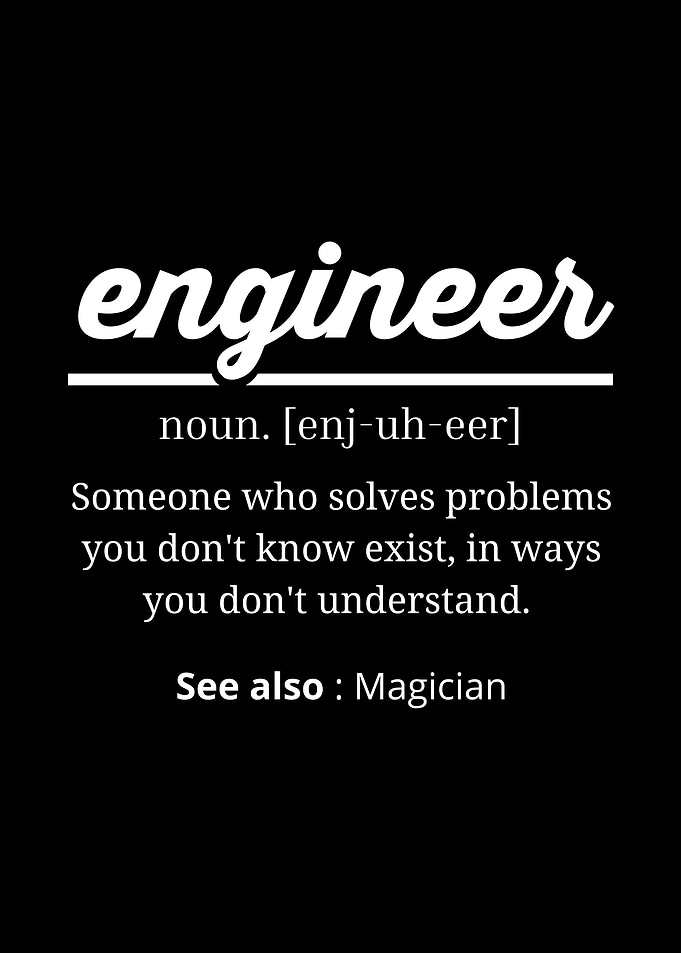 Funny Engineer Definition