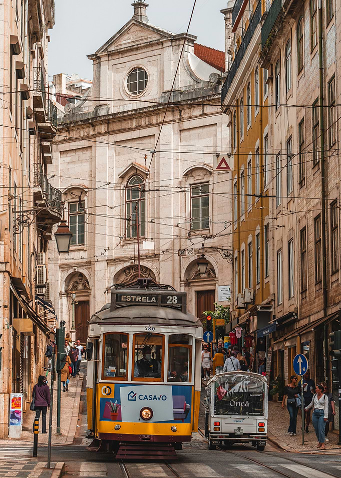 Yellow Lisbon Tram