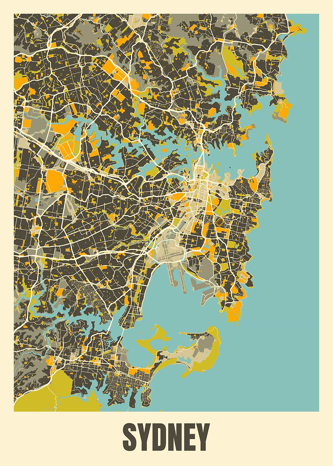 Map of Sydney