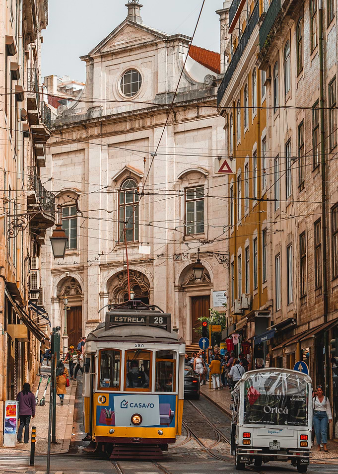 Yellow Lisbon Tram