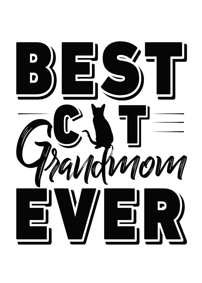 Best Cat Grandmom Ever