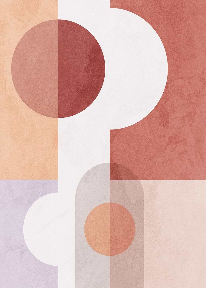 GEOMETRIC ABSTRACT 206A