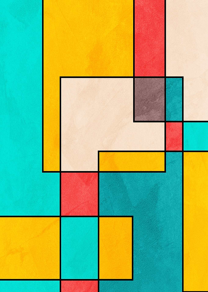 GEOMETRIC ABSTRACT 215A