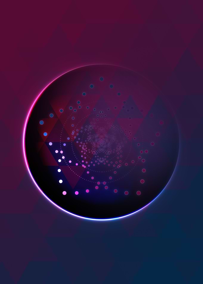 Glowing Glyph Seal Circle