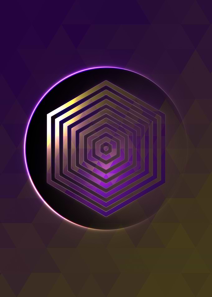 Glowing Glyph Seal Circle
