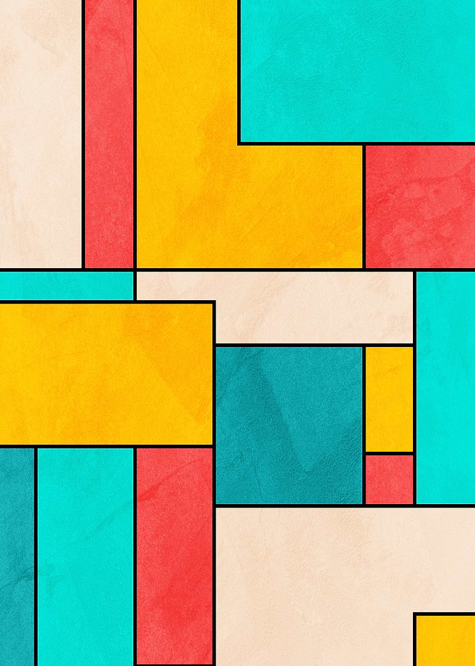 GEOMETRIC ABSTRACT 214A