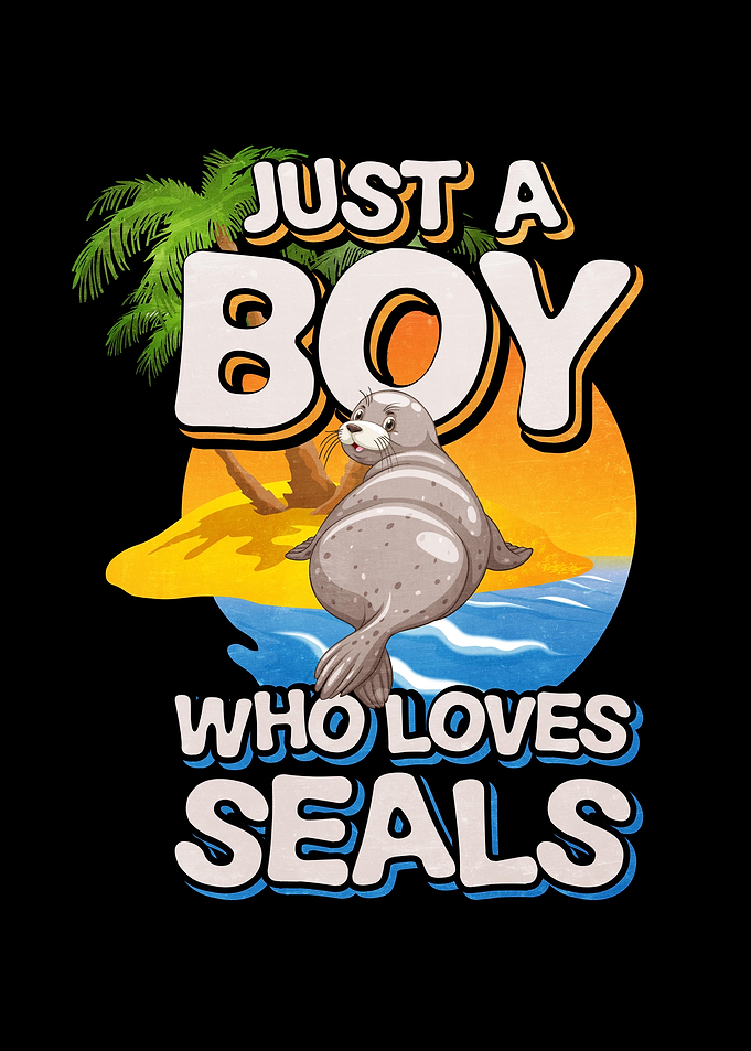 Island Sitting Seal Gift