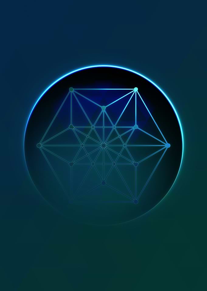 Glowing Glyph Seal Circle