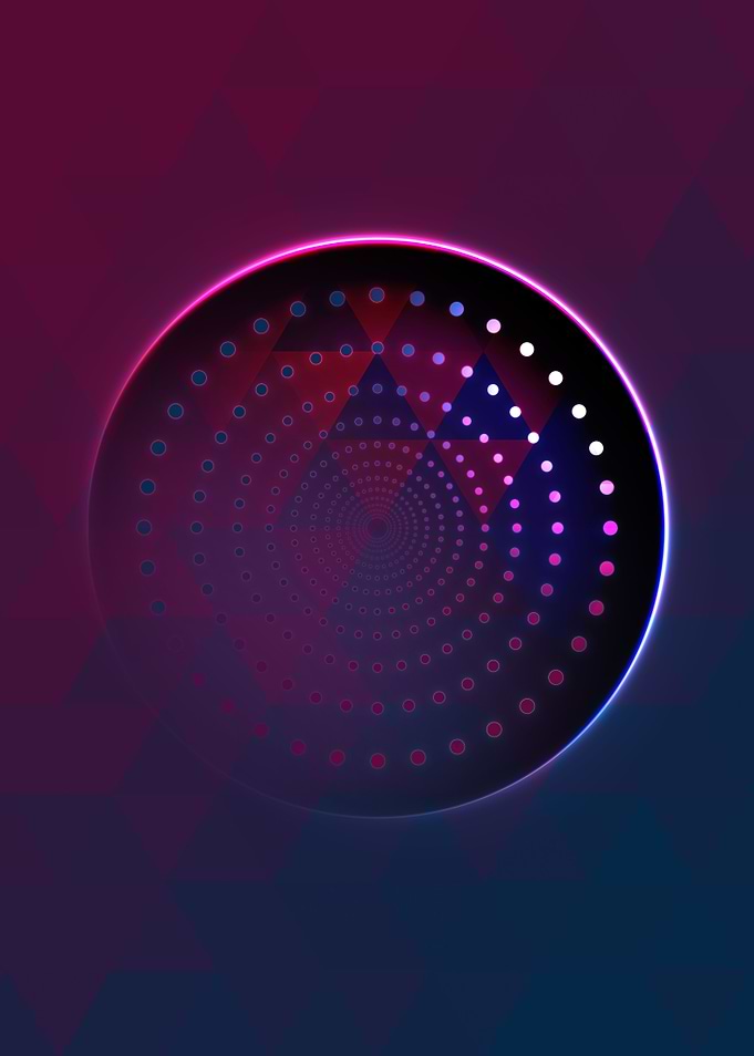 Glowing Glyph Seal Circle