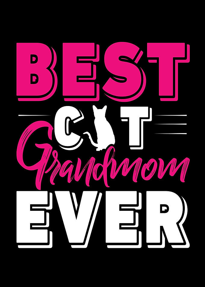 Best Cat Grandmom Ever